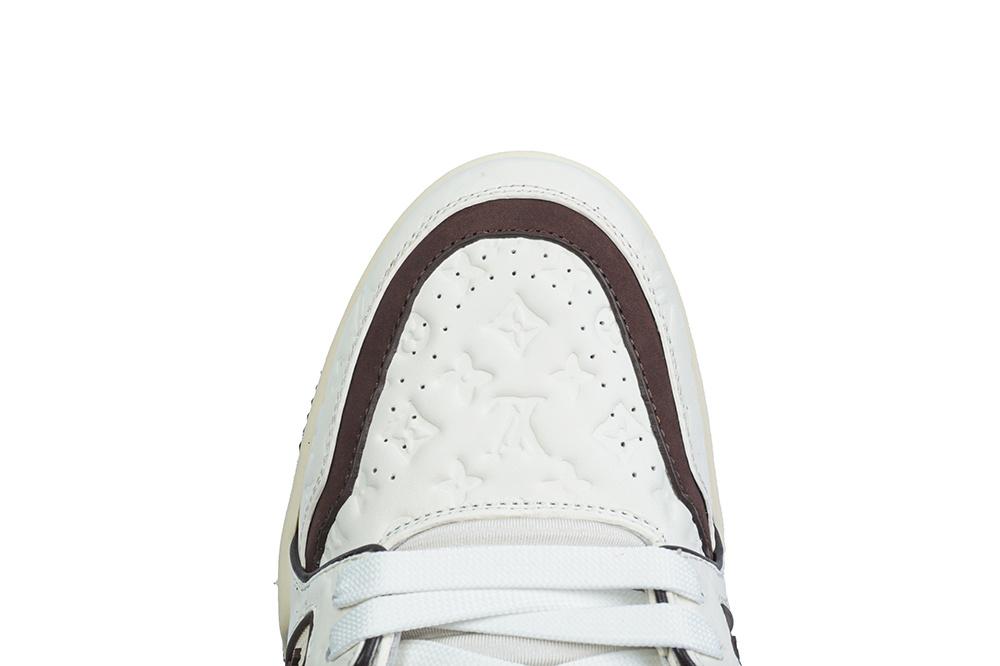 PK god Louis Vuitton LV Trainer #54 Signature mocha White retail materials ready to ship